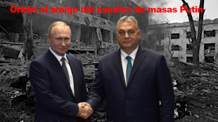Hungr&iacute;a: Viktor Orban es amigo del asesino de masas Vladimir Putin