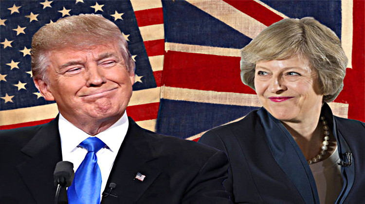 Premierministerin Theresa May besucht Präsident Donald Trump