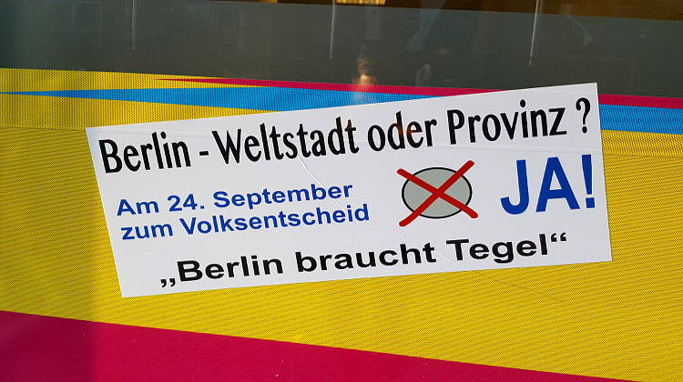 Berlin: Volksentscheid zu Flughafen Tegel begonnen