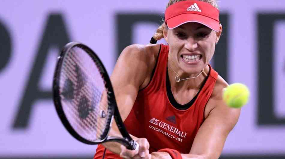 Tennis-Star Angelique Kerber steht im Viertelfinale von Indian Wells