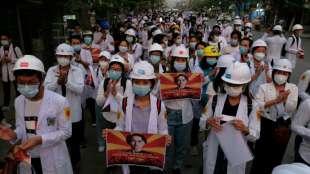 Proteste in Myanmar reißen trotz anhaltender Gewalt nicht ab