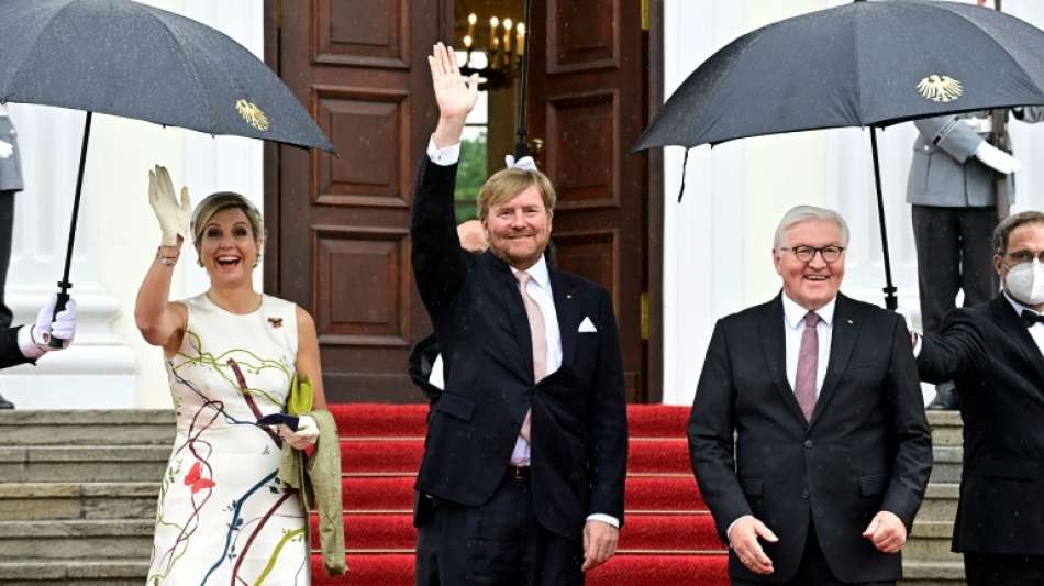 Niederländisches Königspaar startet dreitägigen Staatsbesuch in Berlin