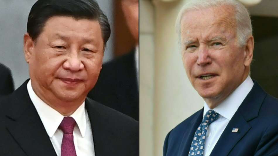 Video-Gipfel von Pr&auml;sidenten Biden und Xi begonnen