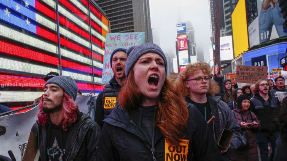 Demonstranten protestieren in US-Städten gegen Tötung von iranischem General