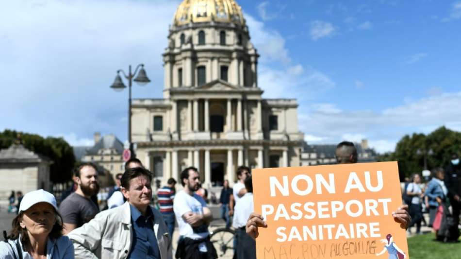 Erneut Proteste gegen Corona-Impfpflicht in Frankreich