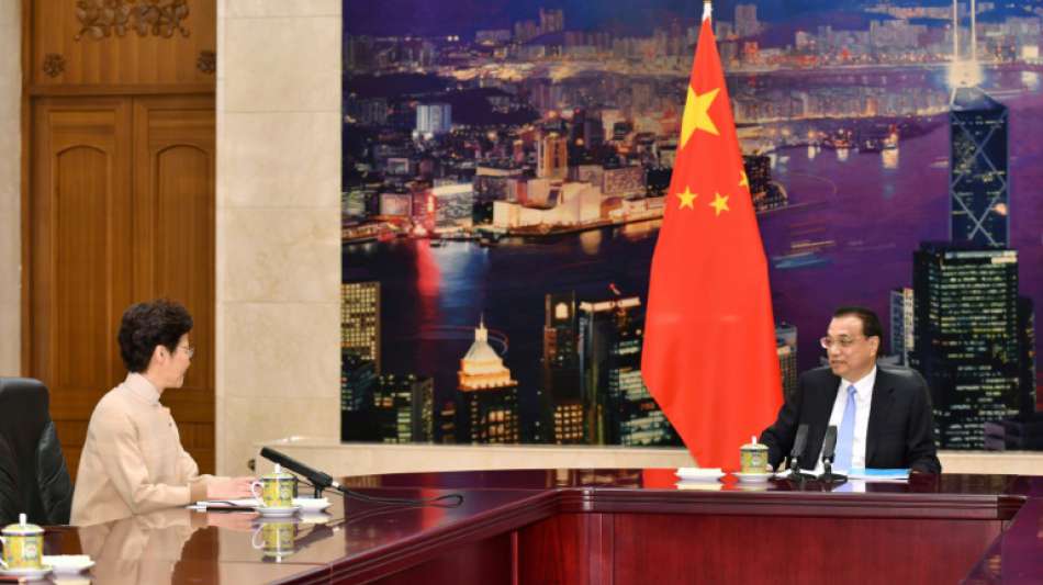 China sichert Hongkongs Regierung "ungebrochene Unterstützung" zu