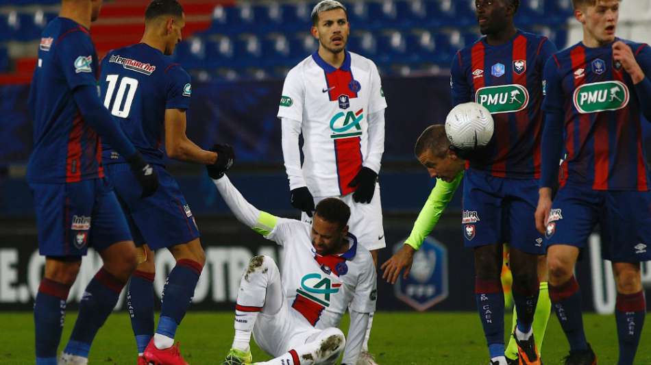 Sorge um Neymar trübt PSG-Pflichtsieg im Pokal