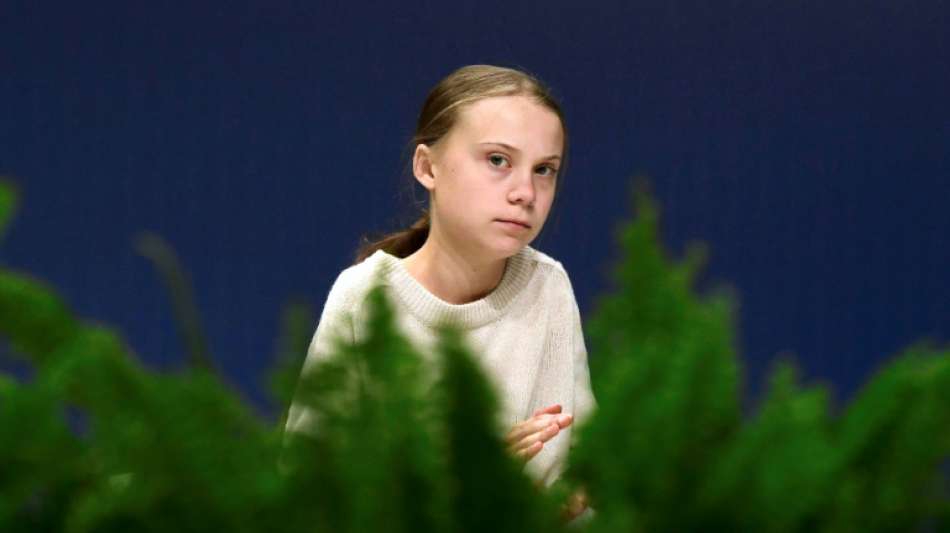 Greta Thunberg spricht vor den Delegierten der UN-Klimakonferenz