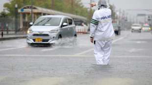 Zwei Tote bei schweren Überschwemmungen in Japan