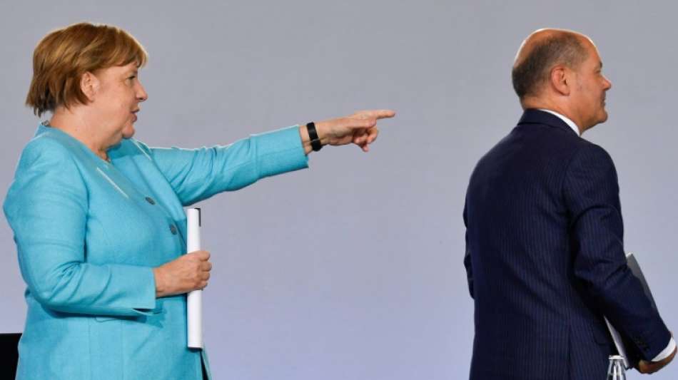 Merkel geht zur Attacke auf Scholz &uuml;ber