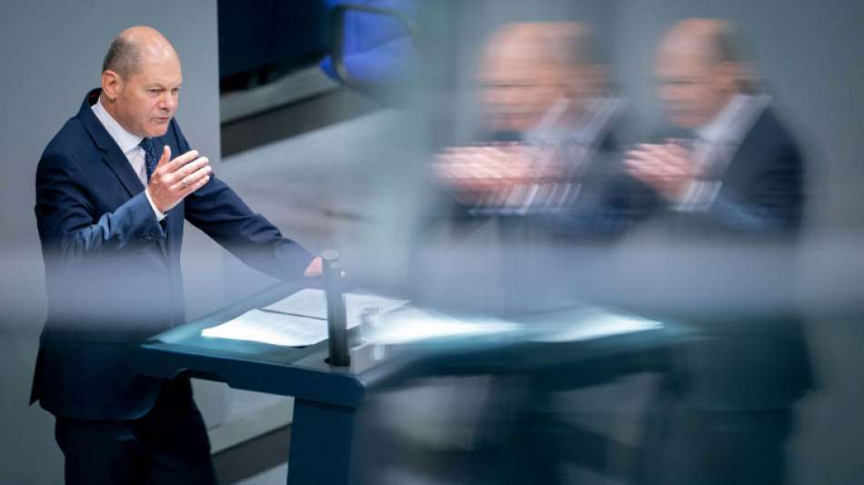 Scholz: Haushaltsentwurf schafft "Kraft für Zukunftsfähigkeit"