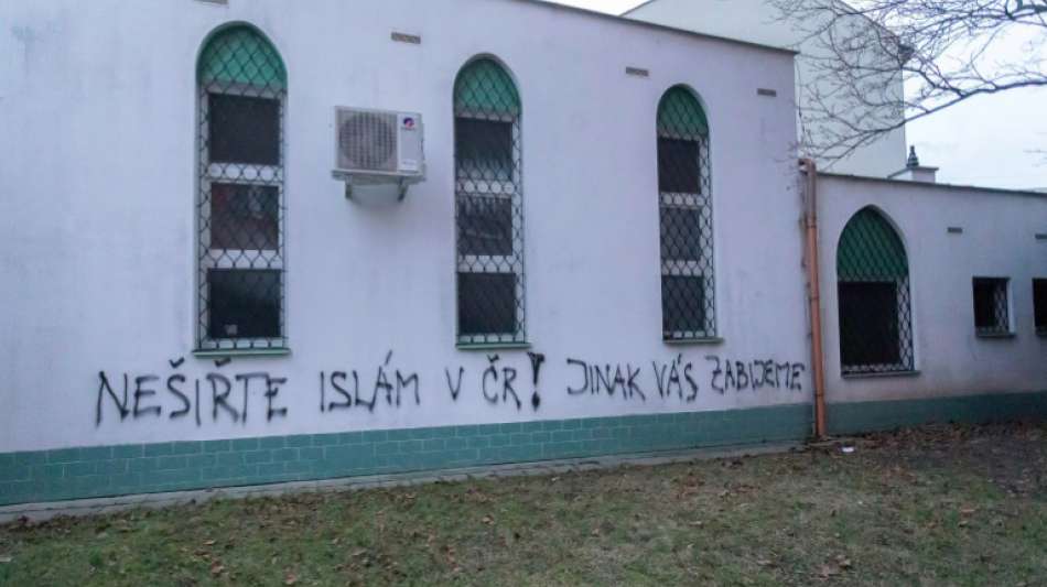 Moschee in Tschechien mit islamfeindlichen Drohungen beschmiert