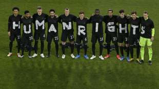 "HUMAN RIGHTS": Das DFB-Team setzt ein Zeichen