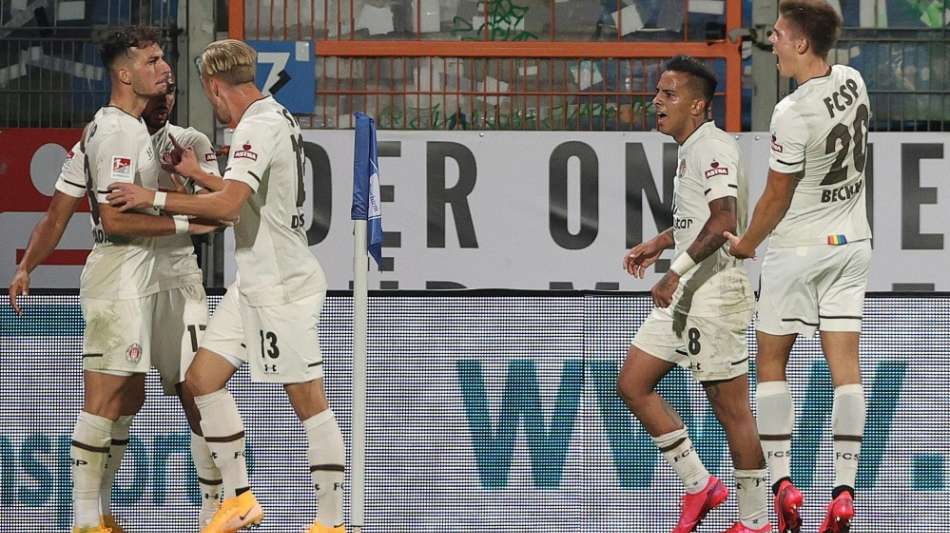 St. Pauli stoppt Siegeszug von Regensburg