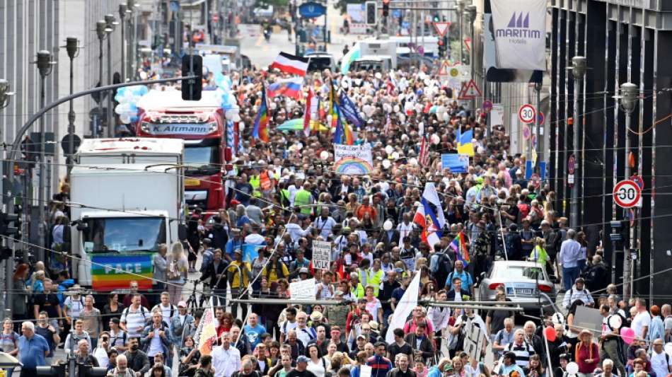 Berlin beschließt Maskenpflicht bei Demonstrationen ab hundert Teilnehmern