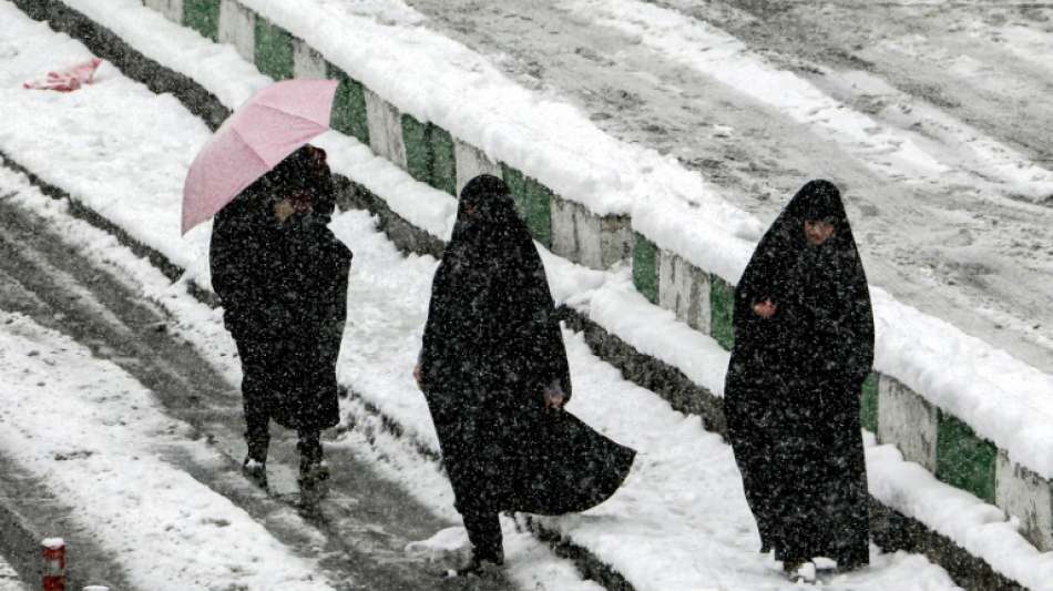 Schulen in Teheran bleiben wegen heftigen Schneefalls geschlossen