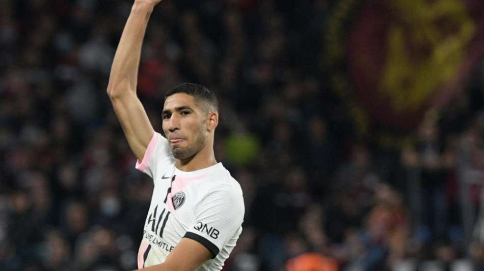 Messi nur Zuschauer: Hakimi rettet PSG in Metz
