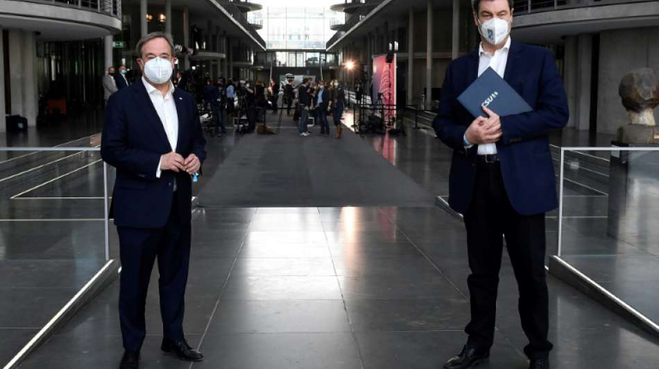 Laschet und Söder untermauern Ambitionen auf Kanzlerkandidatur