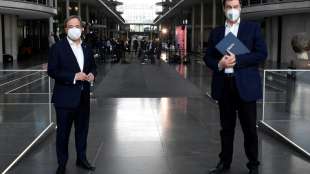 Laschet und Söder untermauern Ambitionen auf Kanzlerkandidatur