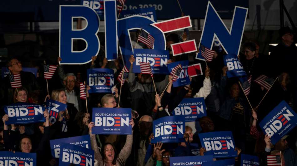Biden triumphiert bei Vorwahl der US-Demokraten in South Carolina