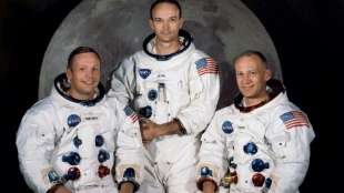 Die Crew der Apollo-11-Mission spürte "das Gewicht der Welt" auf ihren Schultern