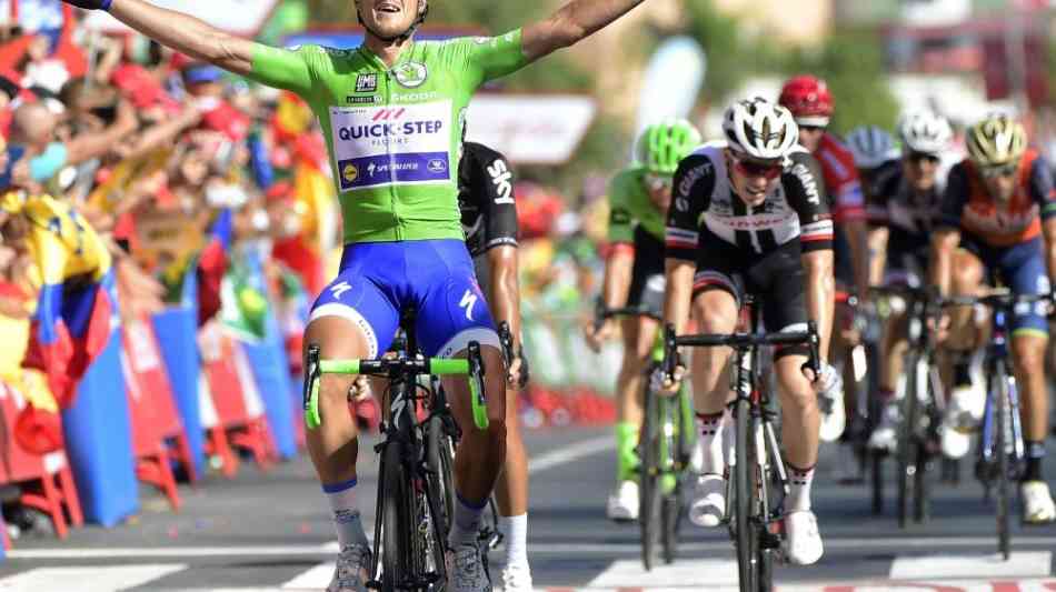 Rad - Vuelta: Schwarzmann sprintet bei Trentins Sieg auf Platz vier