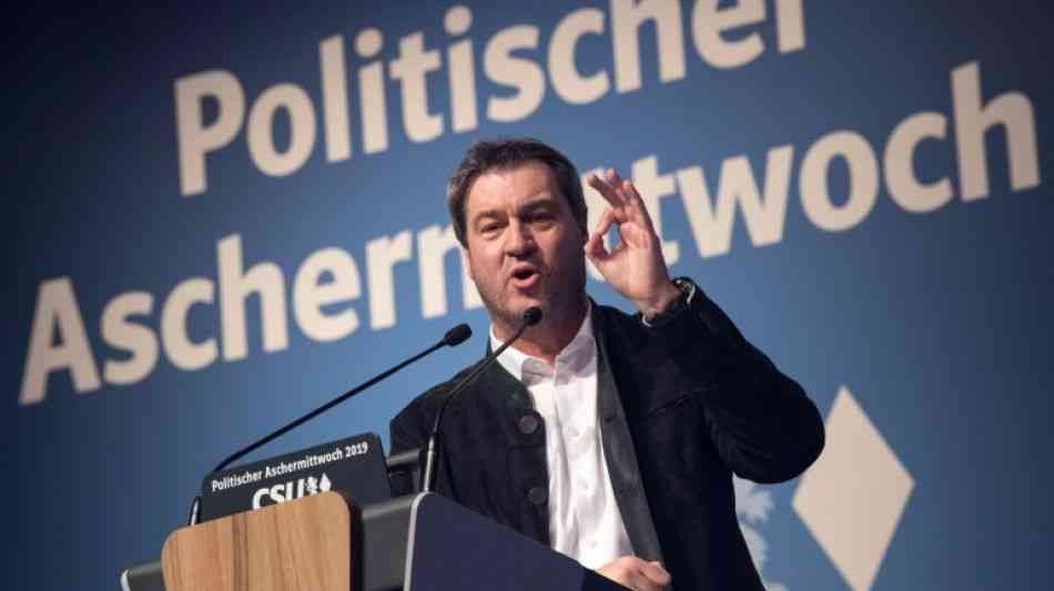 Söder kann sich keine Koalition mit den Grünen vorstellen