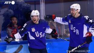 US-Eishockeyteam mit 15 Collegespielern zu Olympia