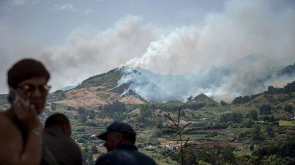 5000 Menschen wegen Waldbrands auf Gran Canaria in Sicherheit gebracht