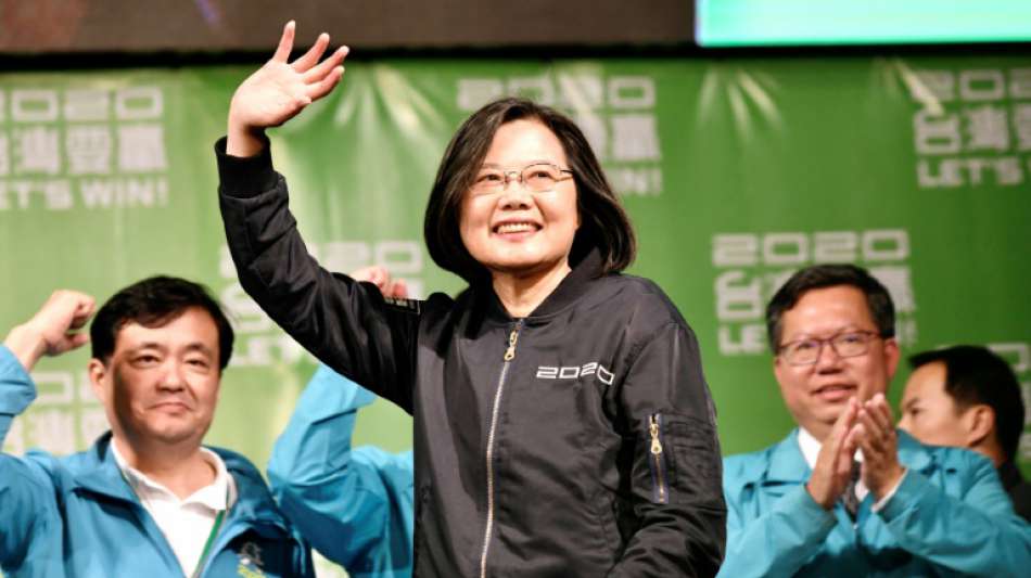 Amtsinhaberin Tsai bei Präsidentschaftswahl in Taiwan im Amt bestätigt