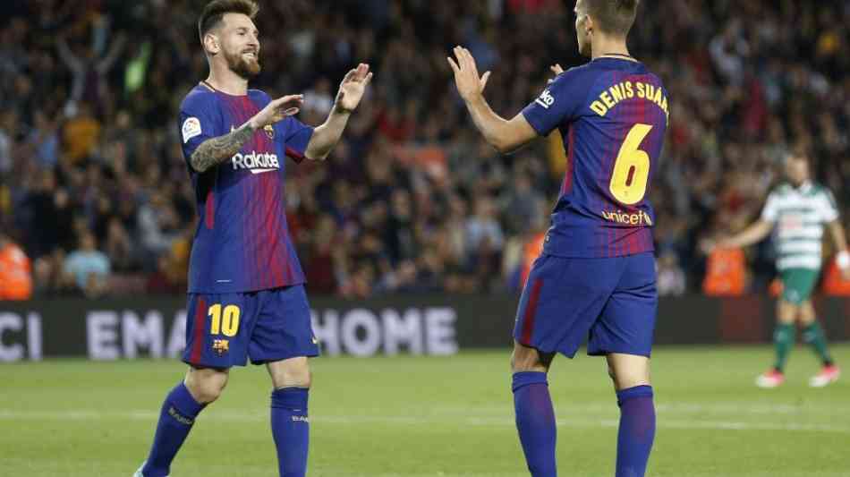 Barcelona dank Messi-Gala weiter vorn - Acht-Minuten-Hattrick in Valencia