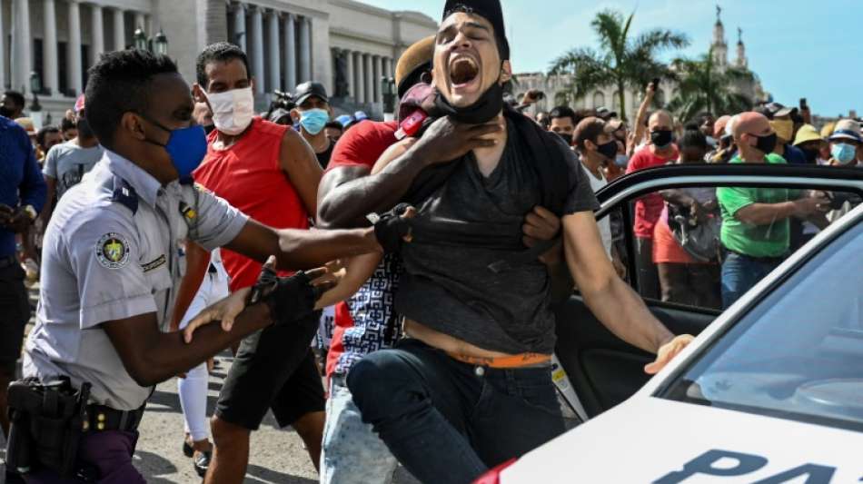 Kubaner wegen Teilnahme an Protesten im Juli zu zehn Jahren Haft verurteilt