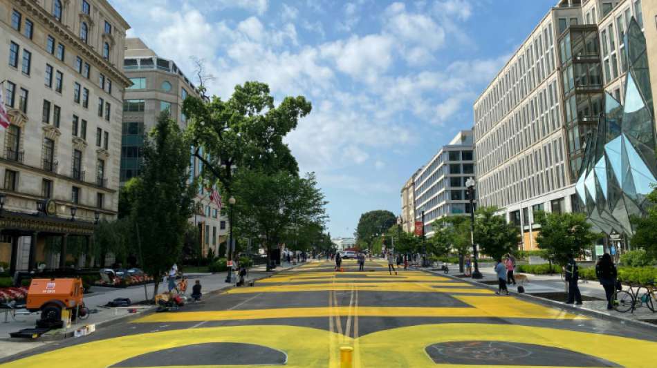 Washingtons Bürgermeisterin benennt Straßenabschnitt nach "Black Lives Matter"