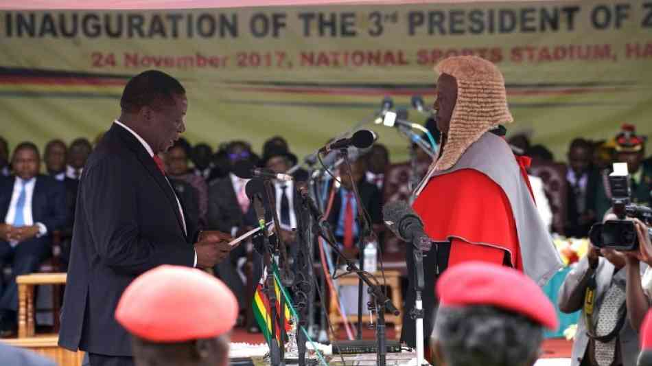 Emmerson Mnangagwa als neuer Pr