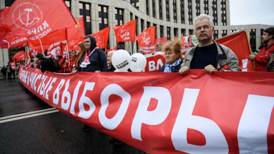 Wieder Proteste in Moskau für freie Kommunalwahlen