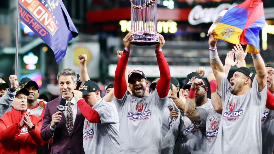 Baseball: Washington gewinnt erstmals die World Series
