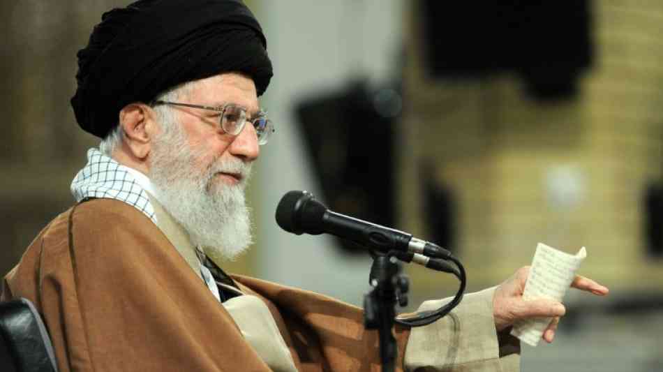 Chamenei lobt Mobilisierung der Iraner gegen "Feinde" des Landes