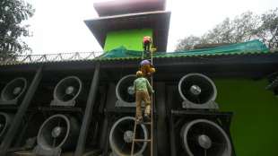 Neu Delhi will Luftverschmutzung mit "Smog-Turm" bekämpfen