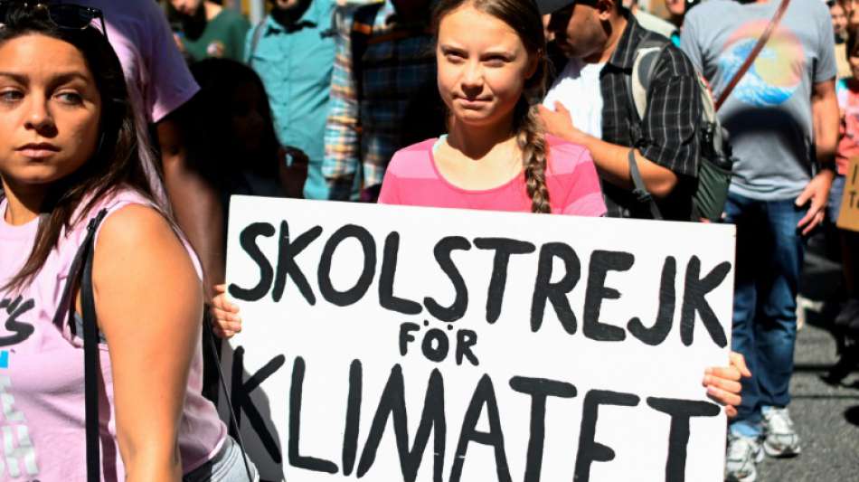 Zehntausende demonstrieren in New York für Klimaschutz
