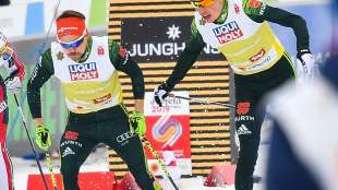 Kombination: Frenzel/Rießle siegen im Teamsprint