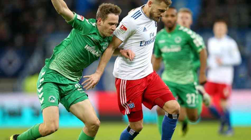 Hunt lässt HSV gegen Fürth spät jubeln
