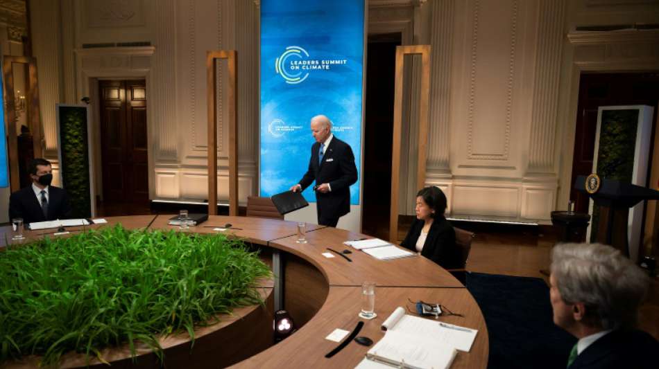 Biden wirbt mit Aussichten auf neue Arbeitspl&auml;tze f&uuml;r Kampf gegen Erderw&auml;rmung