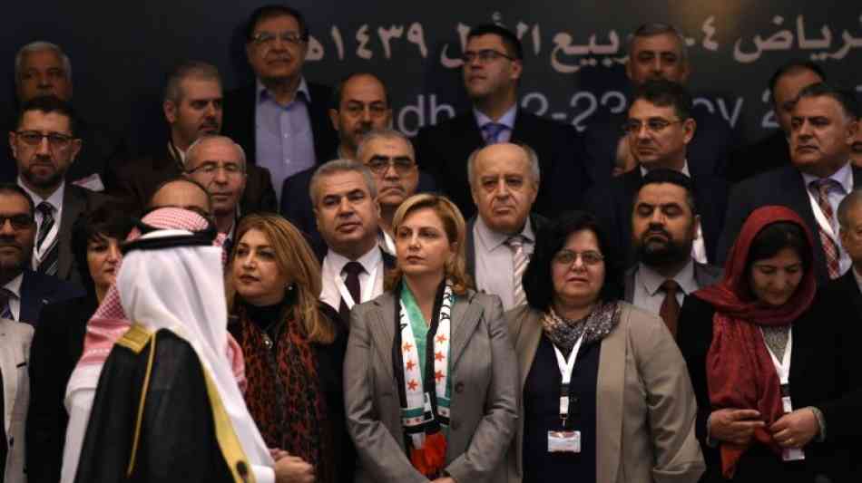 Syrische Opposition will gemeinsame Delegation zu UN-Friedensgespr