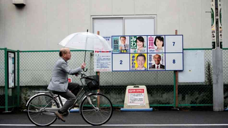 Taifun "Lan"  steuert vor Parlamentswahl am Sonntag auf Japan zu