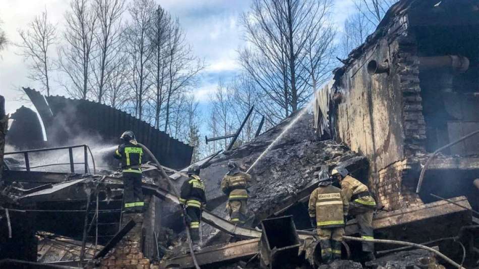 Mindestens 15 Tote bei Brand in russischer Sprengstoff-Fabrik