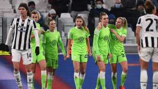Frauenfu&szlig;ball: Wolfsburg holt Punkt in Turin - und verspielt den Sieg