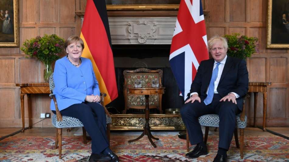 Merkel und Johnson wollen bilaterale Beziehungen stärken