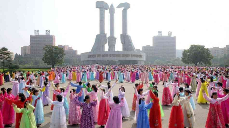 Nordkorea feiert Staatsgr