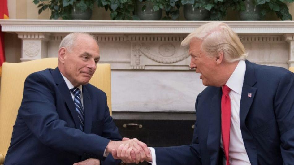 Trump erwartet "spektakulären Job" von neuem Stabschef Kelly