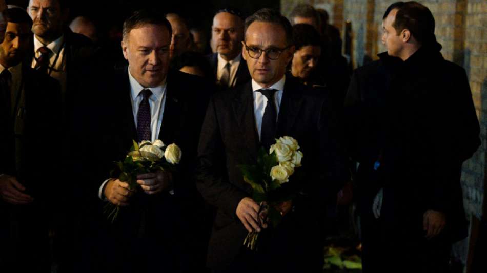 Pompeo und Maas besuchen Tatort des Anschlags von Halle